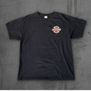 Vintage Hooters Team 3 Alarm Fire Graphic Print T-shirt 2007 Y2k